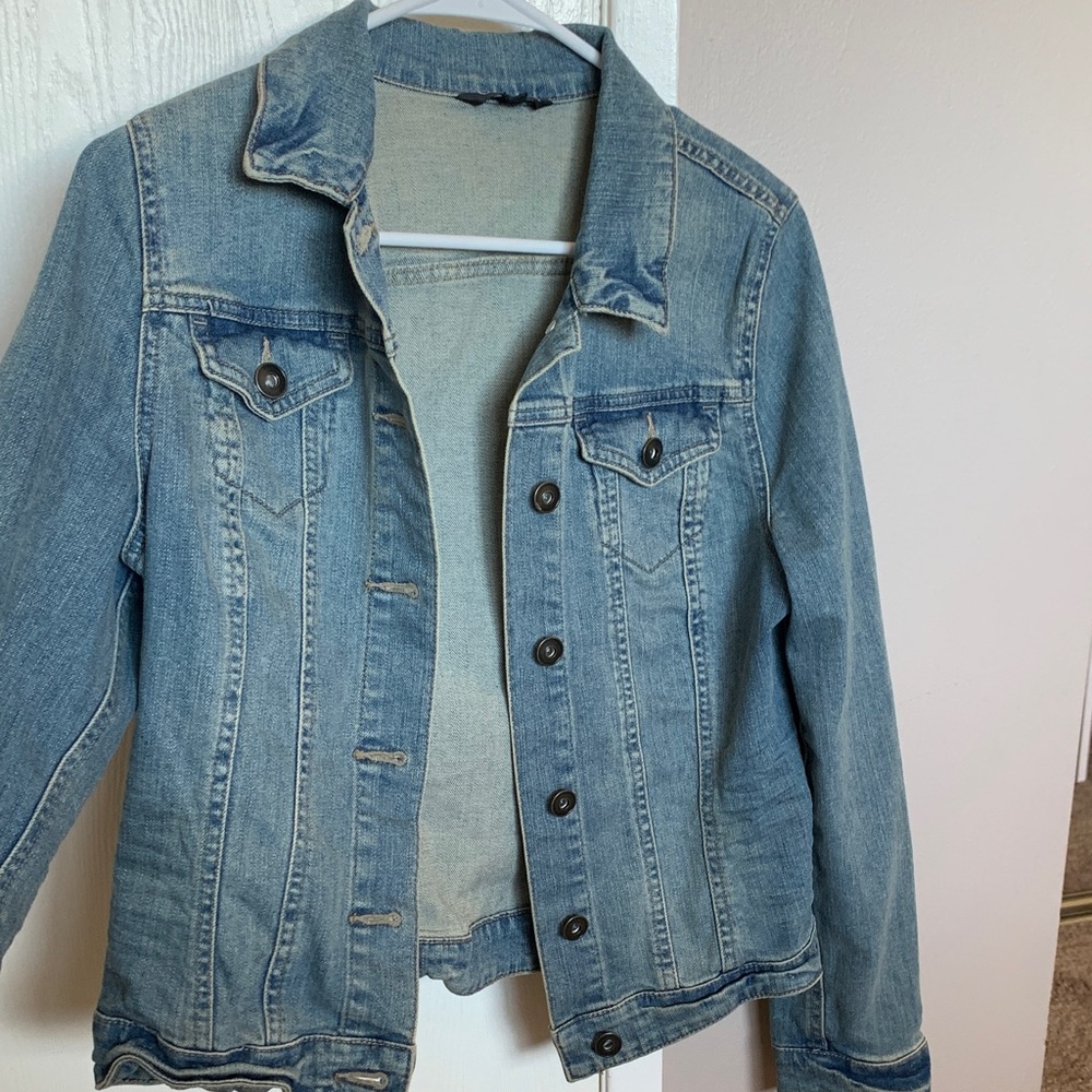 George Light Blue Denim Jean Jacket - Women's